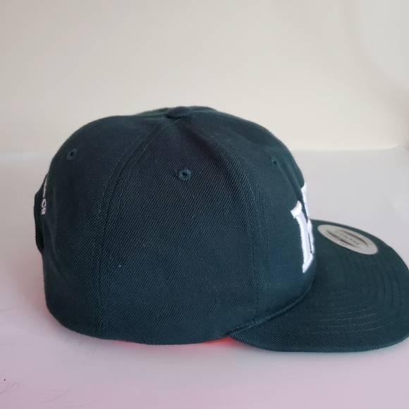 VINTAGE Honest Mari juana Unisex Green Hat - Picture 5 of 8